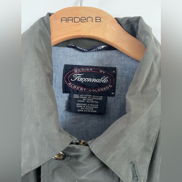 Faconnable Dark olive Bomber Jacket - Picture 2 of 6